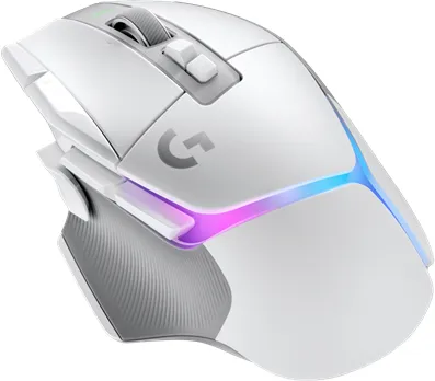 Logitech G502 X Plus Wireless - Gaming Mus - Optisk - 13 knapper - Hvid